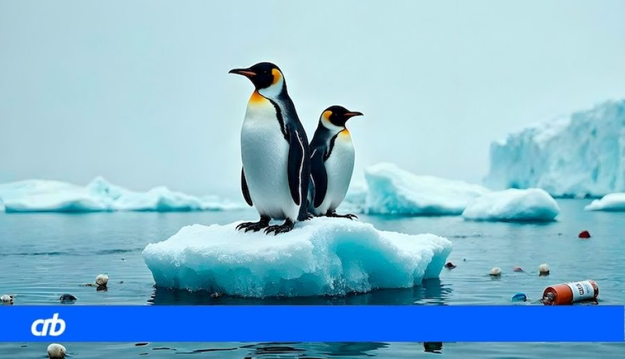 penguins-pollution climate change Hilde watty carboncoin crb crbcoin carbon offset Sam Warburton crbcoin.com